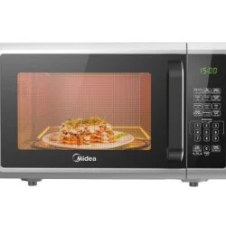 Midea Microwave 25L Digital 6 Menus Defrost - Silver